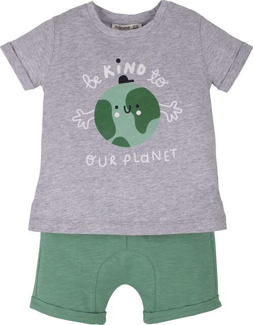 Jungen Set 2 tlg. -be kind to our planet