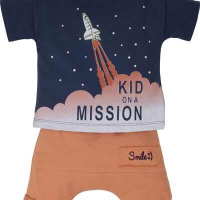 Boys set 2 pieces -kid on a mission
