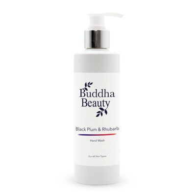 Savon pour les mains à la prune noire et à la rhubarbe Buddha Beauty Trade