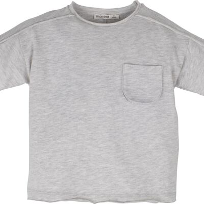 T-shirt garçon beige