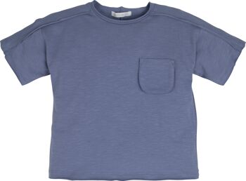 T-shirt garçon bleu 1