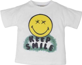 T-shirt garçon - garde le sourire 1