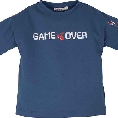 T-shirt garçon - game over