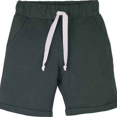 Short garçon vert