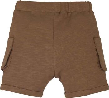 Short garçon marron 2