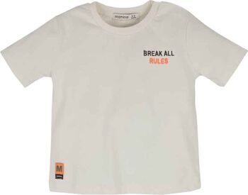 T-shirt pour garçon - enfreindre toutes les règles 1