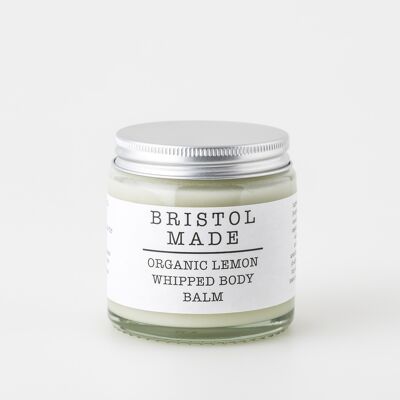 Organic lemon whipped body balm. 120ml