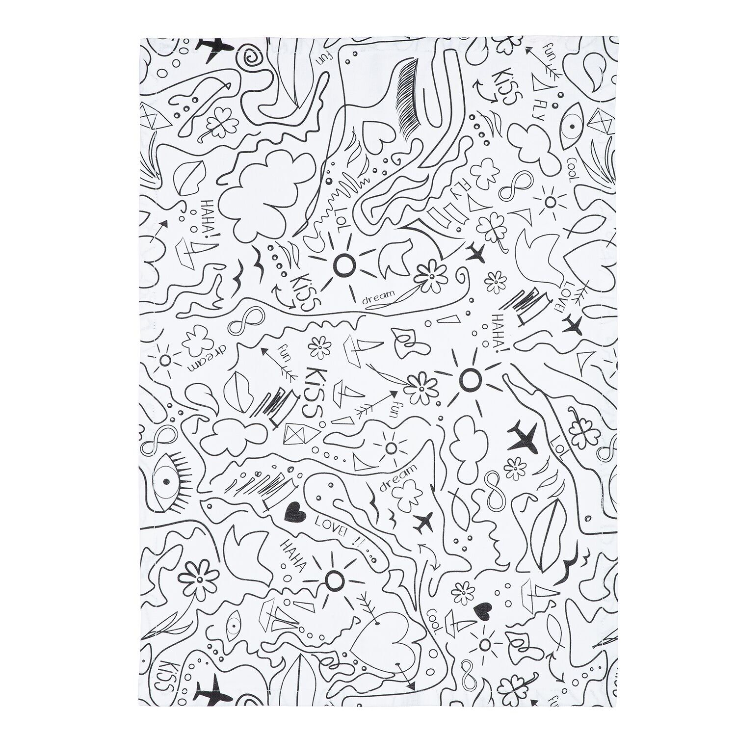 2tlg. Set Platzset rechteckig Modern Art, H.0 cm