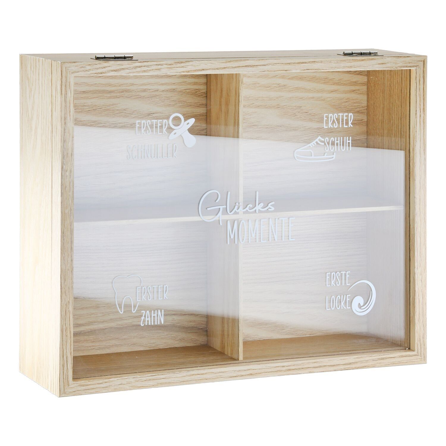 Kästchen rechteckig Glücksmomente, H.21 cm