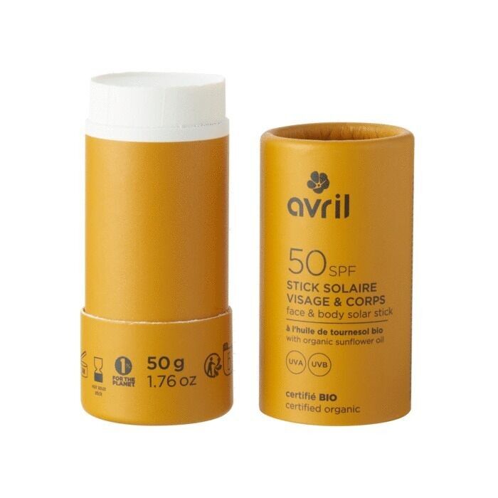 Stick solare SPF50 50g - certificato biologico