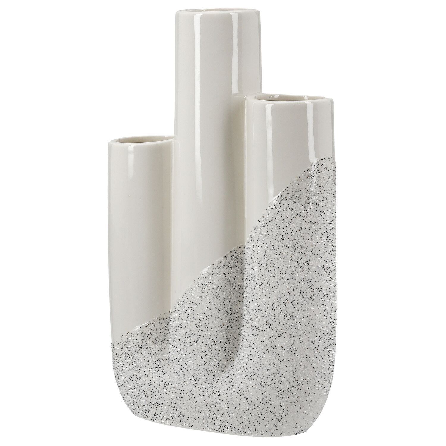 Vase Poppy, weiß H.27,5 cm