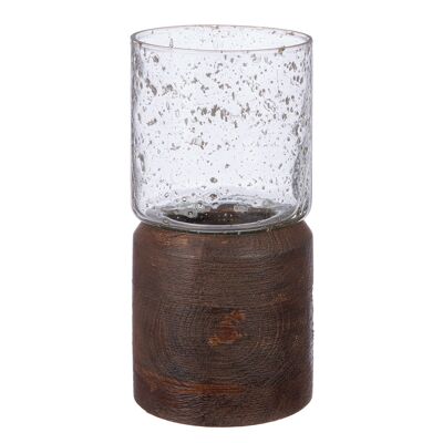 Lanterne Anuk, marron, clair H.20,5 cm