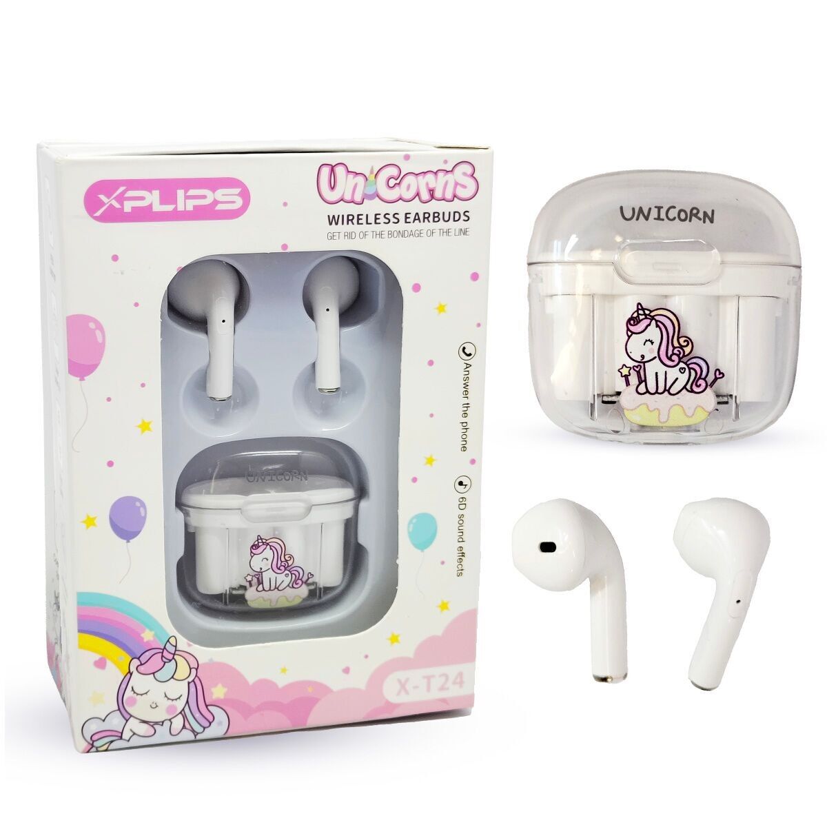 Hi-Tech – kabellose Einhorn-Kopfhörer