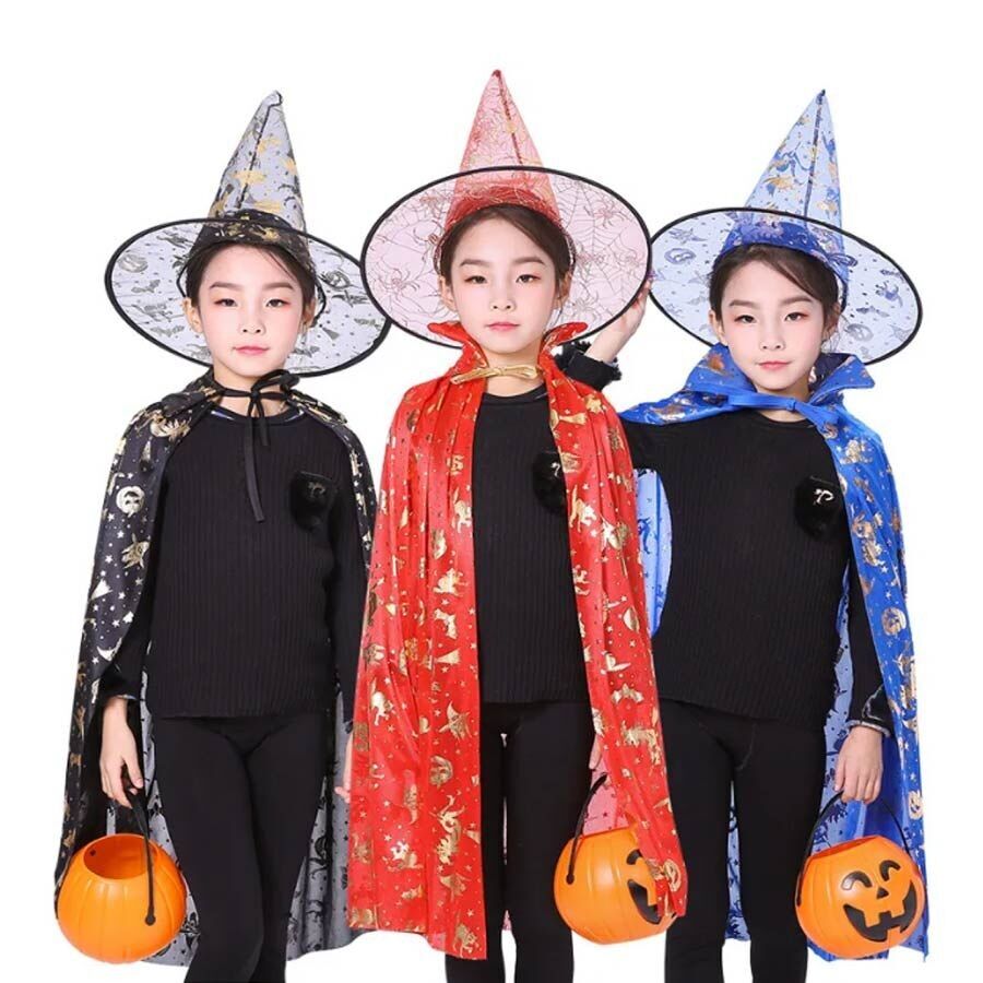 MANTELLO ZUCCA STREGA BAMBINO