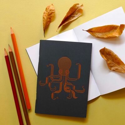 Octopus mini notebook