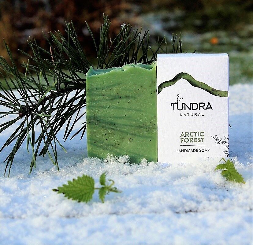 NATURAL SOAP BAR FOR SKIN - Arctic Forest 105g