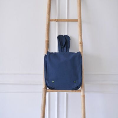 Bunny backpack - Navy blue