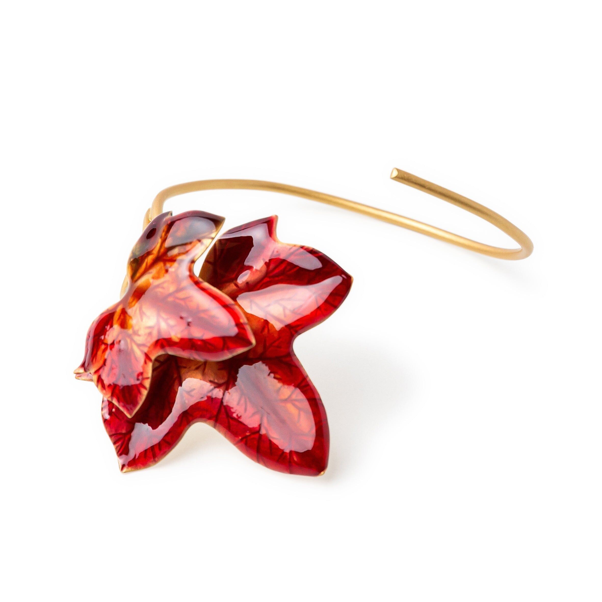 Bracciale regolabile Ivy placcato oro 24ct