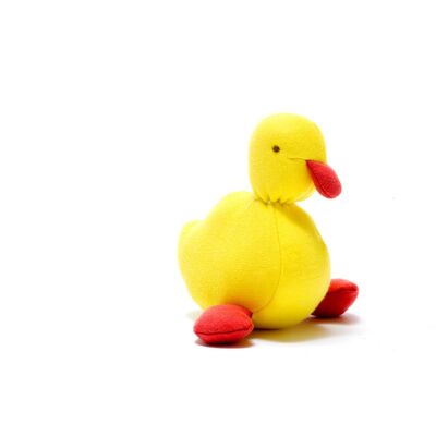 Süßes Baby-Entenspielzeug aus Bio-Baumwolle