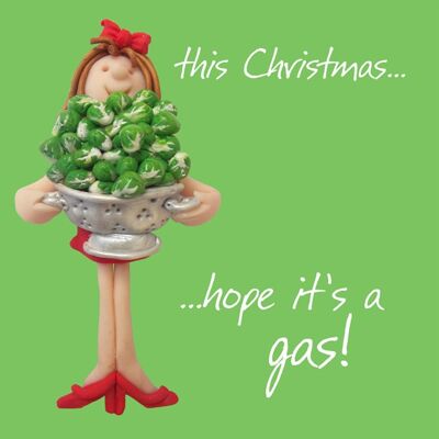 Hope it's a gas Christmas card