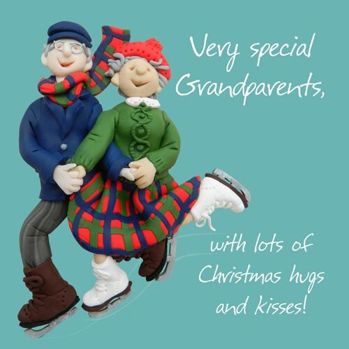 Very special grandparents Christmas card