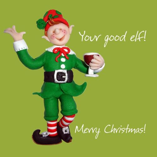 Your good elf Christmas card