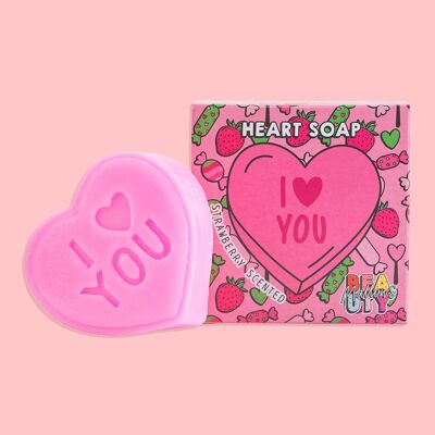 Savon Coeur d'Amour à la Fraise