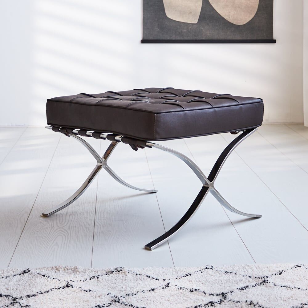 Poggiapiedi Expo Premium - Marrone scuro