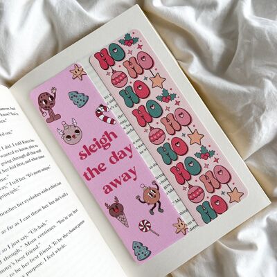 Sleigh The Day Away Bookmark | Slay Girl Bookmark