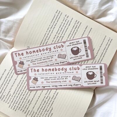 Le signet du club de lecture de Homebody