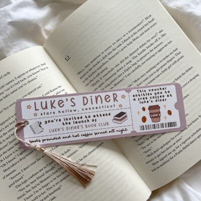 Marcapáginas de Luke’s Diner | | Marcapáginas de Gilmore Girls