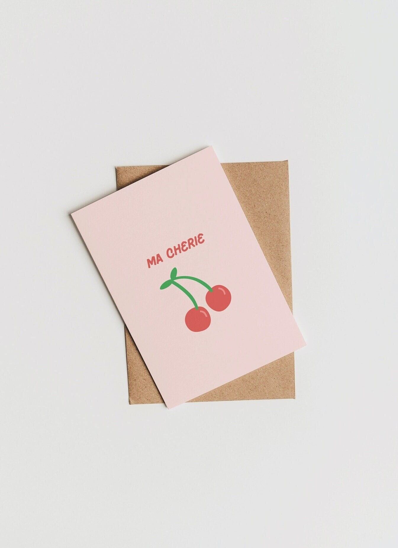 Tarjeta de felicitación de Ma Cherie