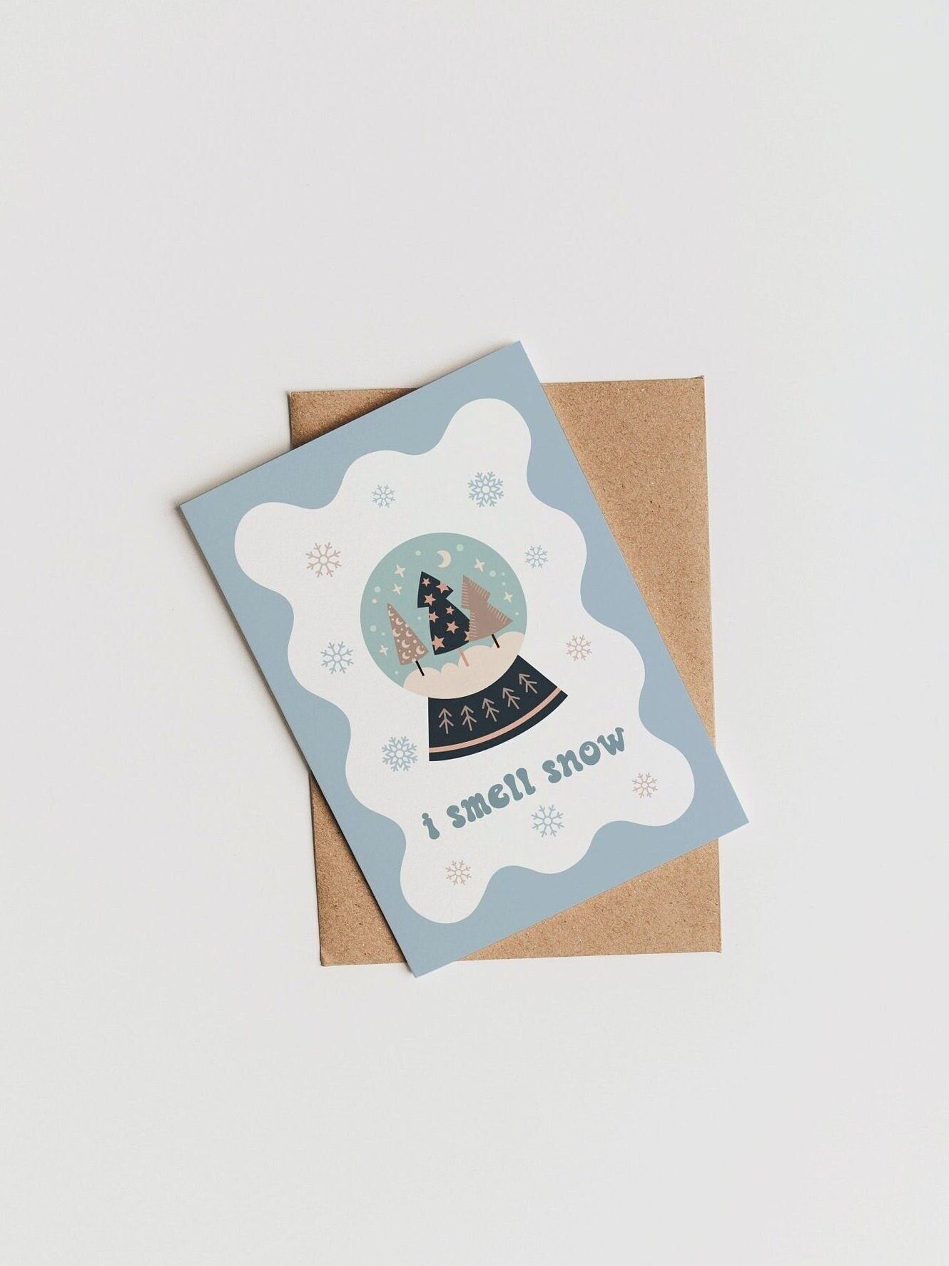 Biglietto di Natale "I Smell Snow" | Biglietto di Lorelai To My Rory | Biglietto di Natale Gilmore