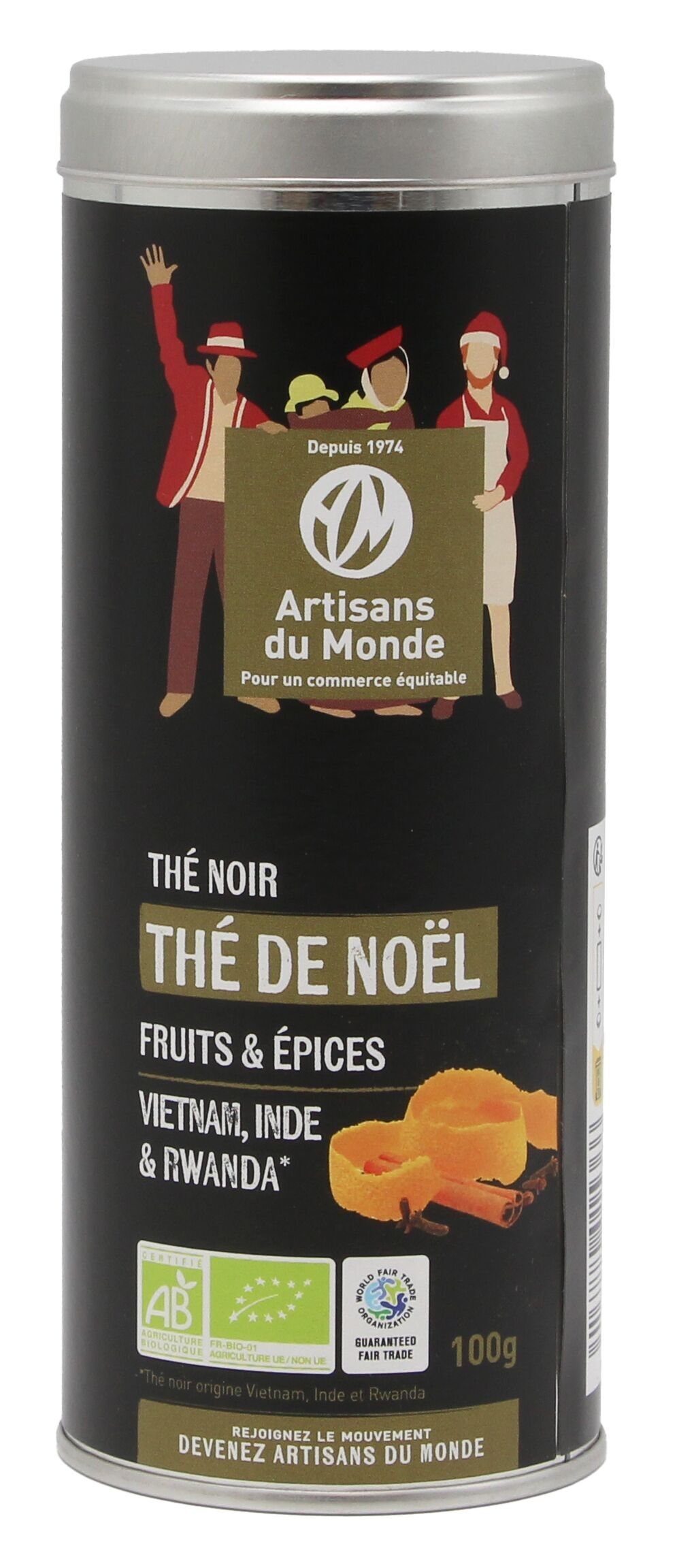 Organic Christmas black tea - 100g