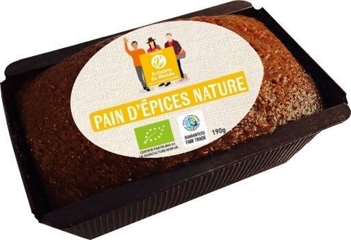 Pan de jengibre orgánico natural - 190g