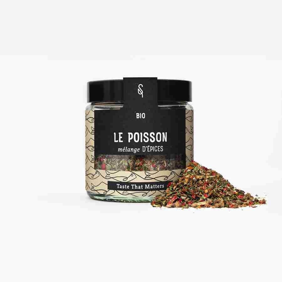 Le Poisson - mélange d'épices Bio verrine 120 ml