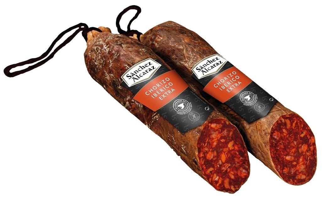 1/2 chorizo ​​iberico extra, di prima scelta (origine Spagna), circa 800 g
