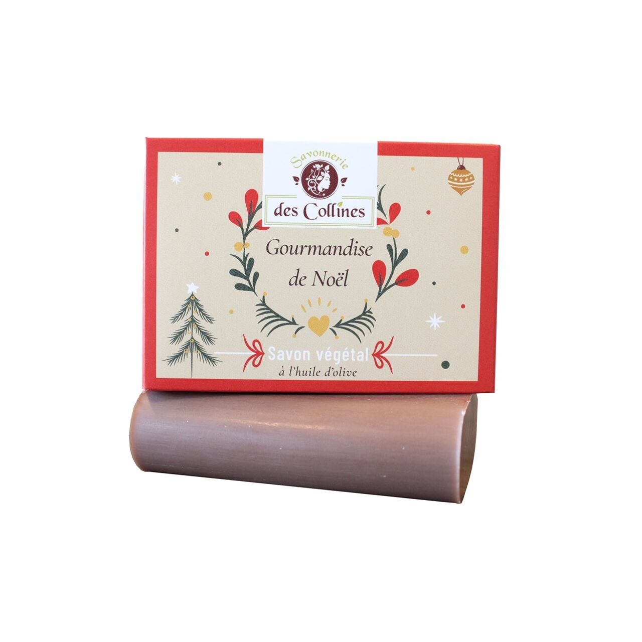 Christmas gourmet vegetable soap 100g