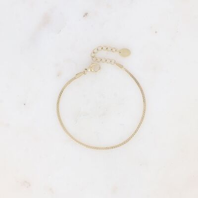 Bracelet - maille anglaise plate 2mm