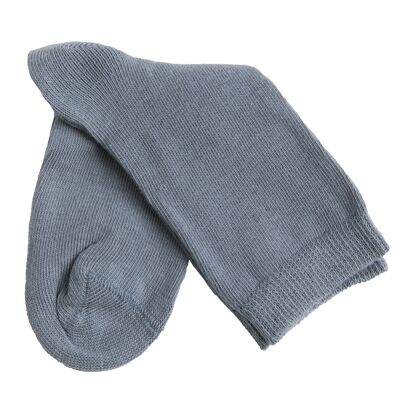 3319 | Chaussettes Enfant - Bleu Gris (Pack de 6)