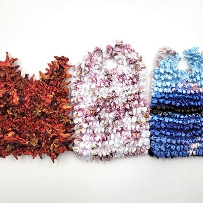 Sac fourre-tout Shibori Bukuro lavable et réutilisable fabriqué à la main au Japon