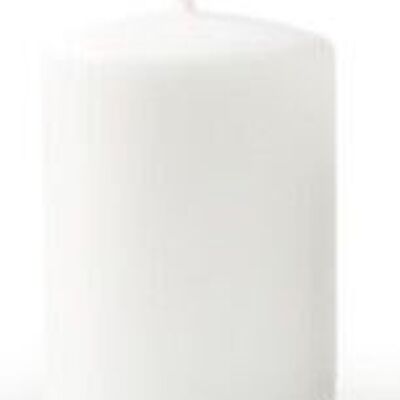 Candle CLASSIC CANDLES Walec XL 8xh20cm white-BCM6786