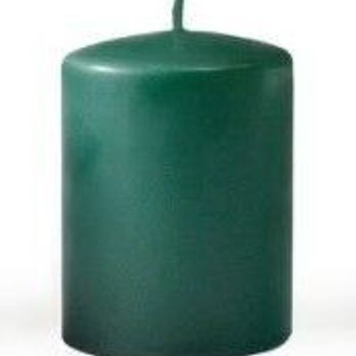 Candle CLASSIC CANDLES Walec XL 8xh20cm green-BCM6816
