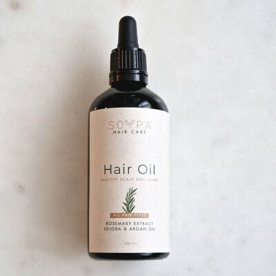 Olio nutriente per capelli - cuoio capelluto sano e lucentezza (100 ml)
