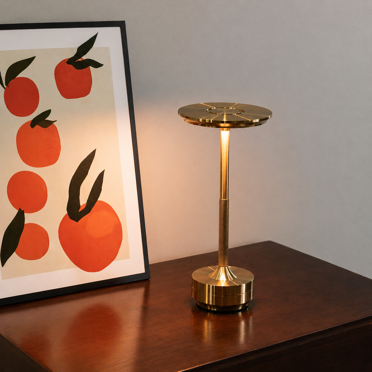 Rechargeable Cordless Touch Sensor LED Modern Table Lamp