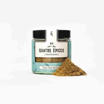 Four Organic Spices jar 120 ml