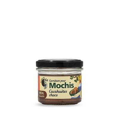 Relleno de mochi de chocolate y maní