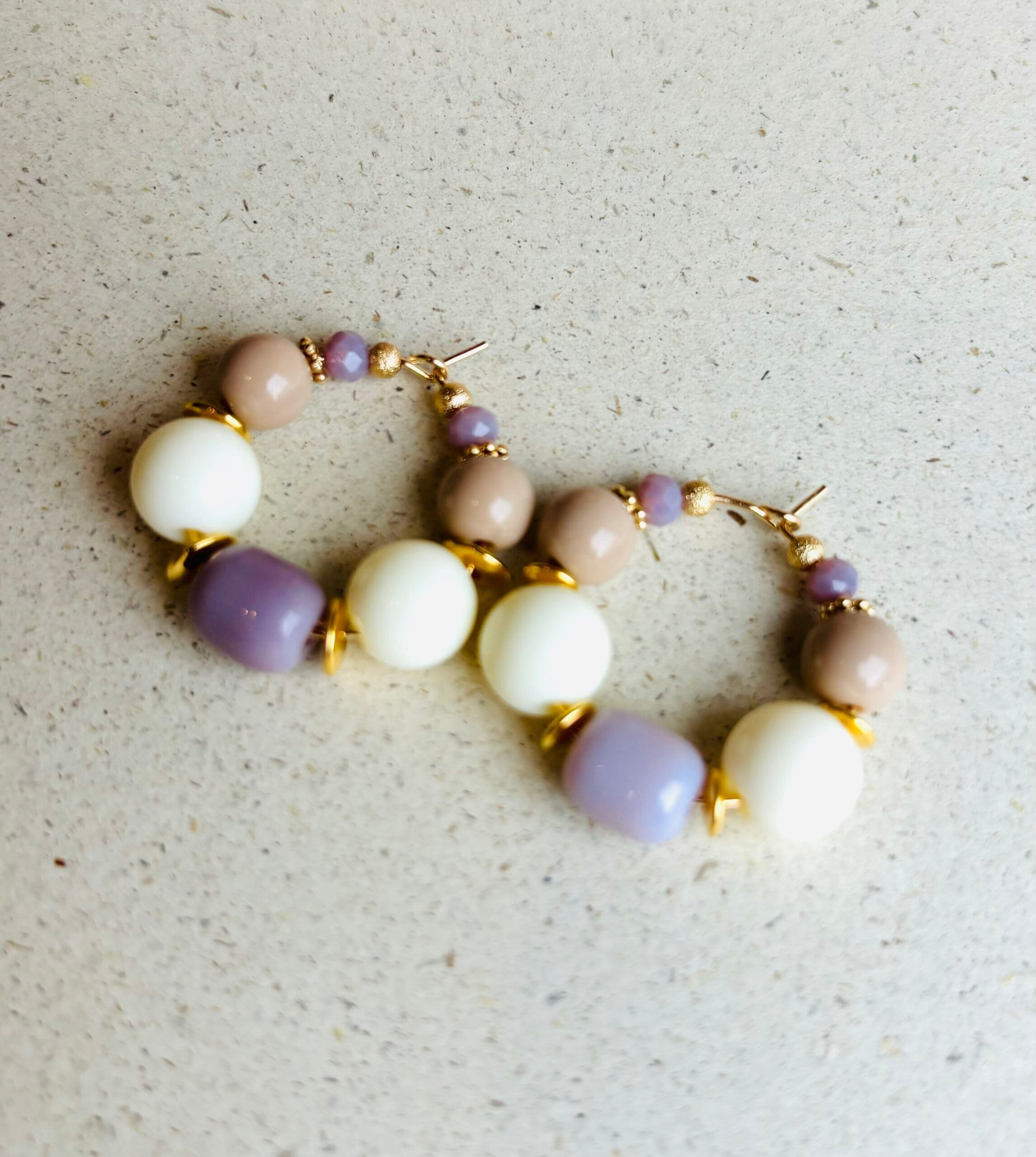 JILL purple earrings