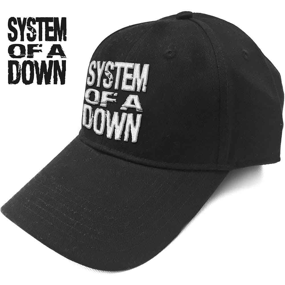System Of A Down Baseball Caps - Gestapeltes Logo