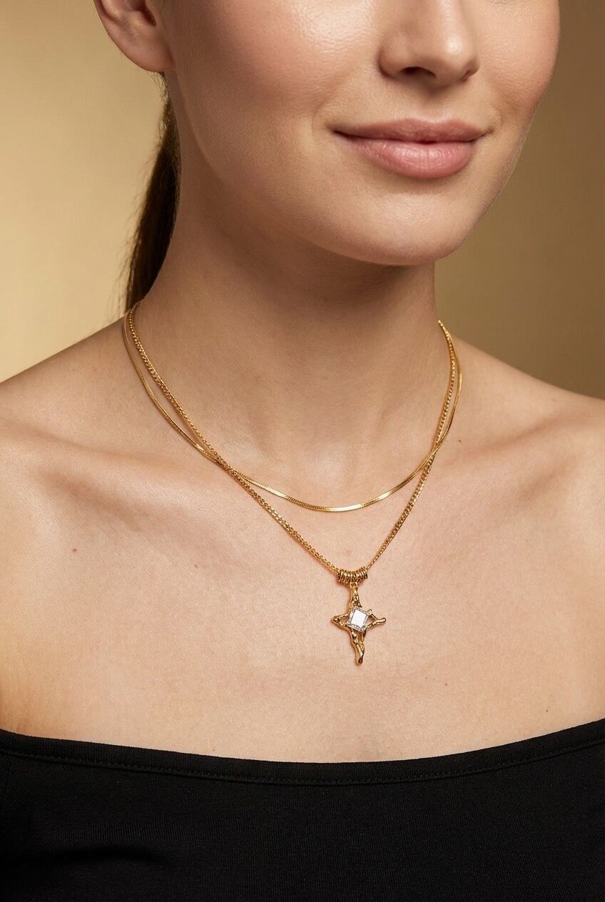 Collana in acciaio inossidabile 224DY43